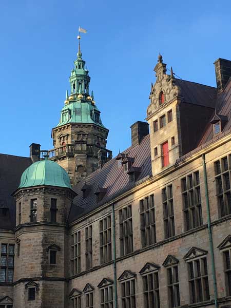 View of Kronborg Castle in Helsingor. Photo by Susmita Sengupt