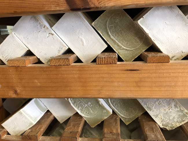 Olive Oil Soap at Patounis Soap. Photo by Amber Turpin