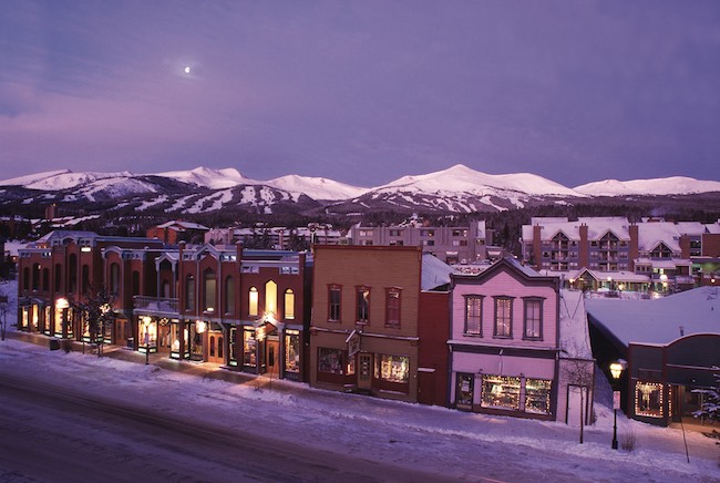 Town of Breckenridge. Photo courtesy of Carl Scofield for Breckenridge Ski Resort