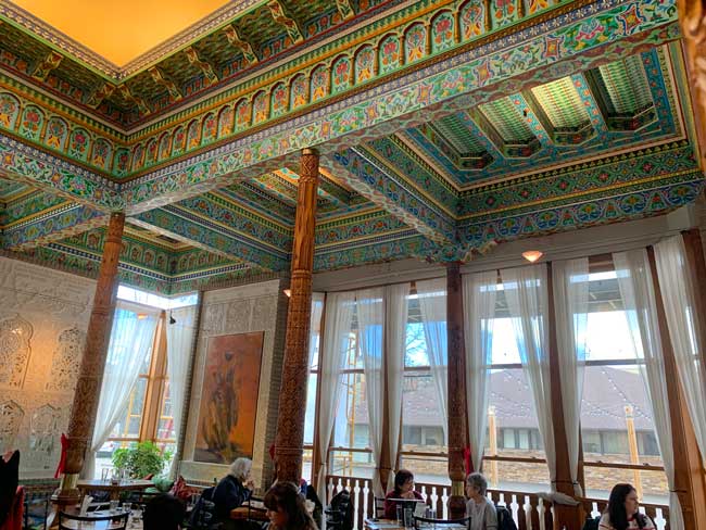 The Dushanbe Teahouse in Boulder, Colorado. Photo by Janna Graber