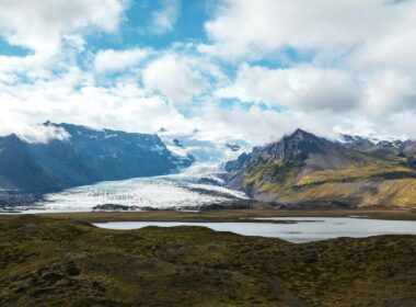 Explore glaciers in Iceland