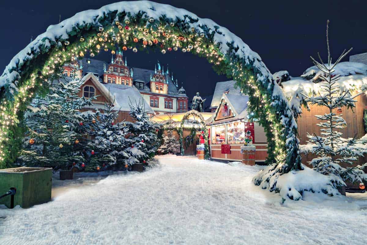 Germany Christmas market.