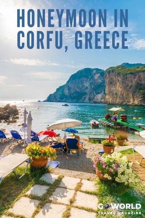 During a belated, off-season honeymoon in Corfu, a couple rediscovers their love of Greek food, Greek culture and each other.  #vacationingreece #honeymoonincorfu #greecetravel #corfugreece