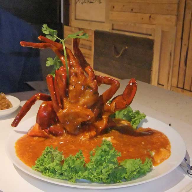 Singapore is famous for its chili crab. Photo by Dan Morey