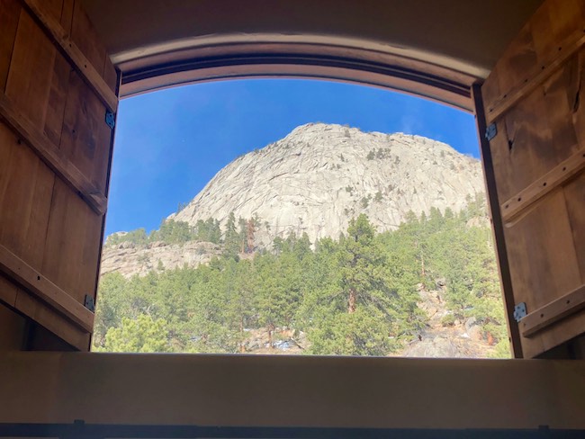 Room with a view. Photo by Claudia Carbone