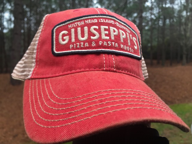 Hat from Giuseppi's Pizza in Hilton Head