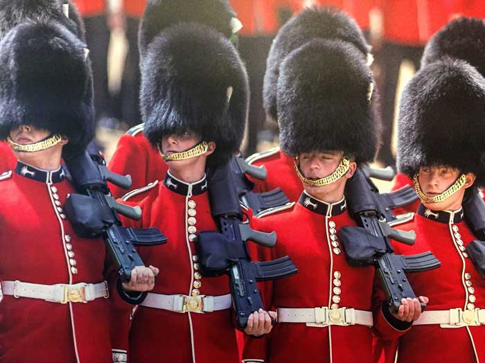 The Changing of the Guard at the National Army Museum. Photo by Rich Grant