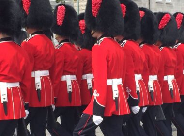 The Changing of the Guard in Quebec. Photo by Rich Grant