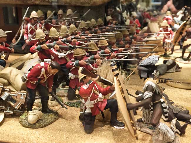 British toy soldiers for sale. Photo by Rich Grant 