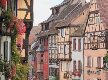 Some Adventures by Disney river cruise itineraries visit the places and culture that inspired the Beauty and the Beast films including Riquewihr, an idyllic French village. Photo by Yoshihiro Takada