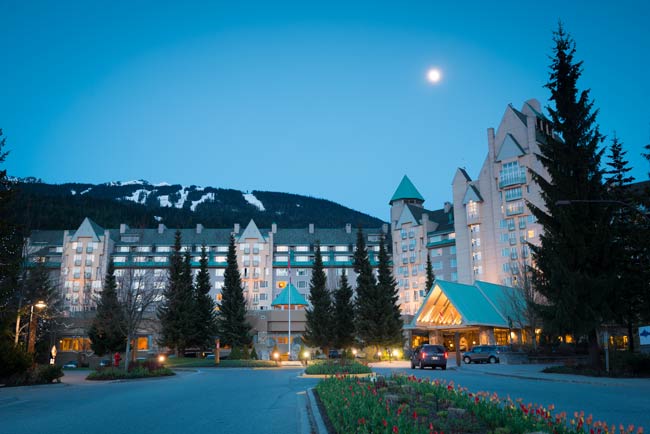 Fairmont Chateau Hotel in Whistler. Photo by Tourism Whistler 