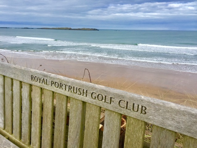 Ocean view from Royal Portrush Golf Club