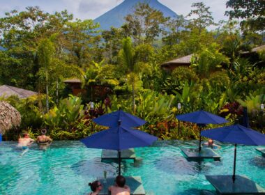 Nayara Springs Resort, near Arenal Volcano National Park, is centrally located for hiking, zip-lining, spelunking and mud bath treatments. Nayara Springs Resort, Costa Rica