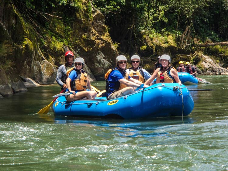 Drifting with the current on the Pacuare River. Costa Rica. ©Steve Haggerty