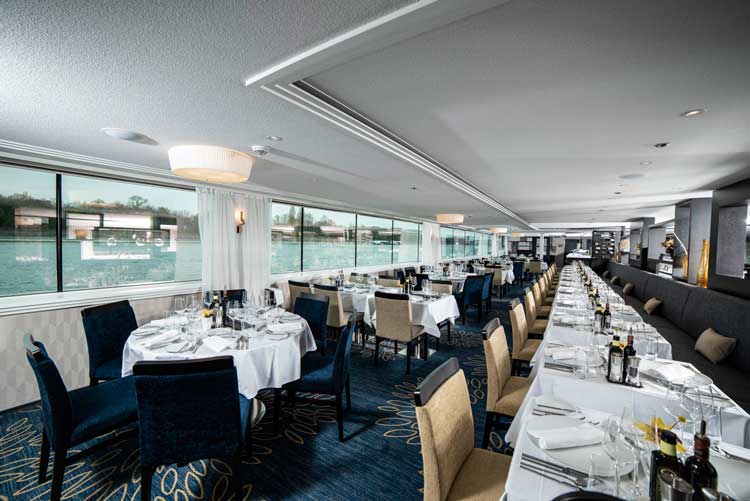 Dining is a highlight on the Envision. Photo by Avalon Waterways