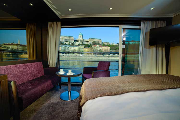 A Panorama Suite on the Avalon Envision. Photo by Avalon Waterways