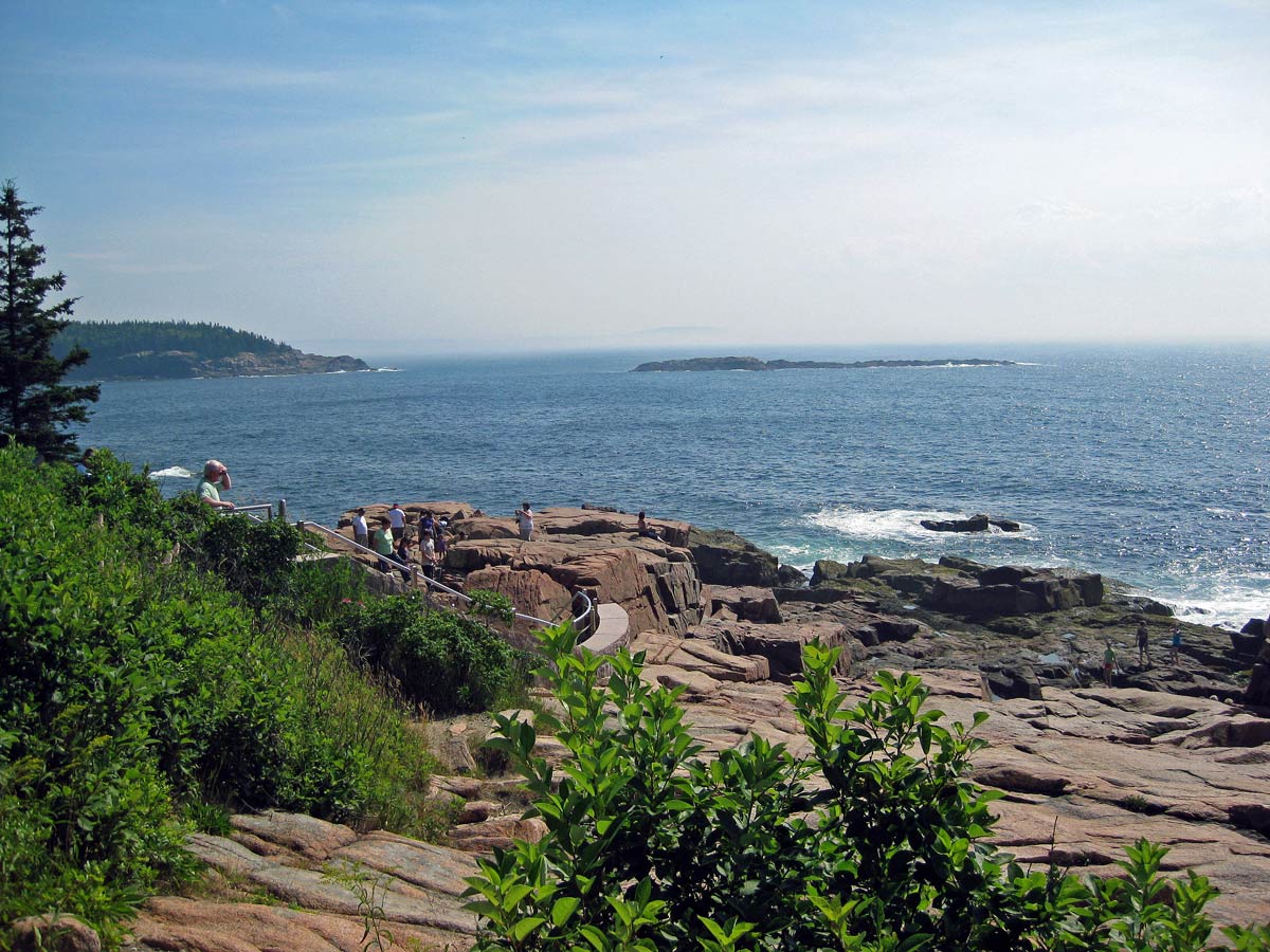 The rugged Maine coast in Acadia National Park. Photo by Pat Woods 