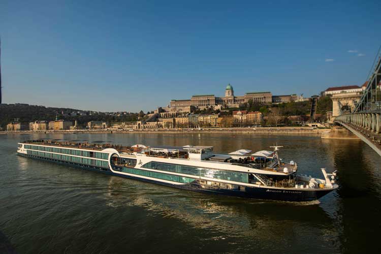 The Avalon Envision is the newest river cruise ship from Avalon Waterways. Photo by Avalon Waterways