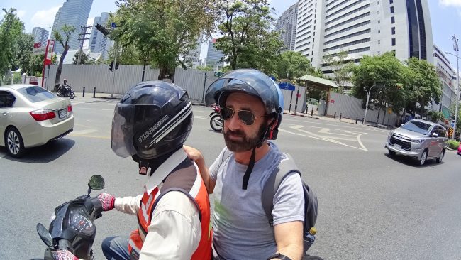 Scooter taxi bangkok