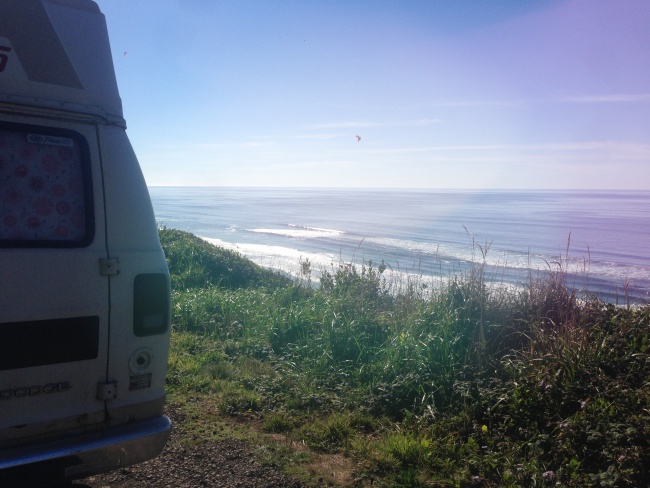 california coast-Van Morrison-road trip-campervan-nature