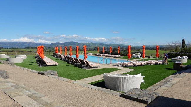 Carneros Resort pool