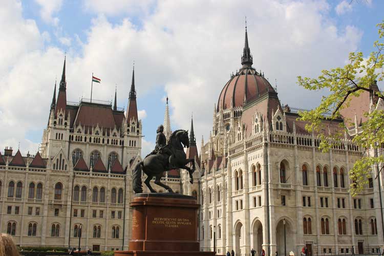 Visiting the Hungarian Parliament during a Classic Excursion with Avalon Waterways. Photo by Janna Graber