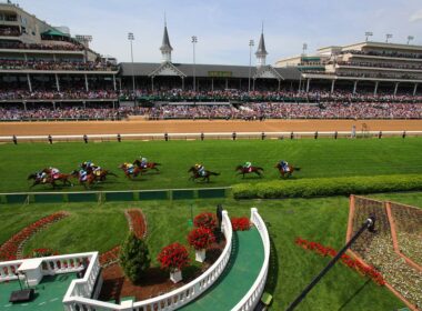 Although it’s best known for the Kentucky Derby, Churchill Downs also hosts a number of other thoroughbred races throughout its racing season.