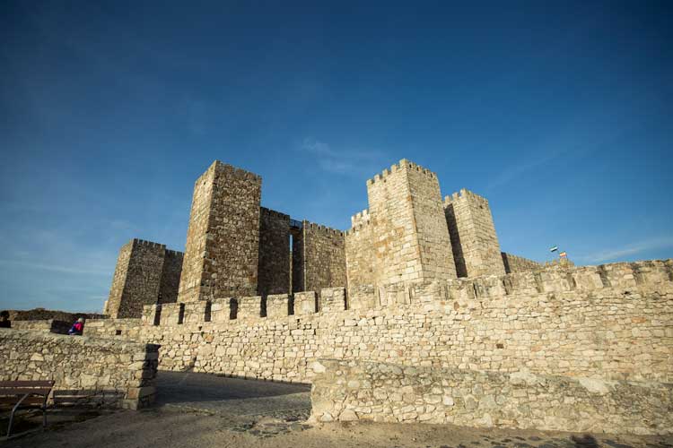 The grand stone fortress, The Castillo, in Trujillo. Photo by Extremadura Tourist Board