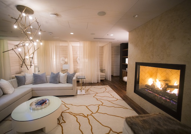 Relaxation room at the Relâche Spa & Salon. Photo courtesy of Gaylord Rockies