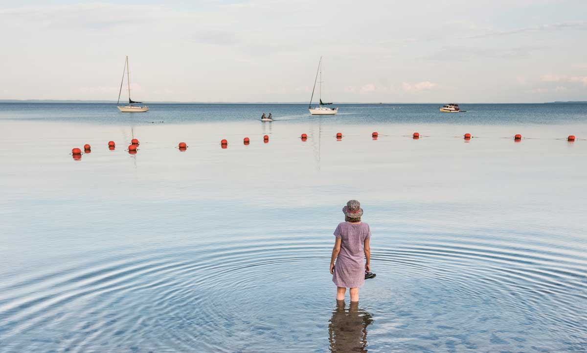 The bays, coves and islands along Lake Michigan’s shoreline and the protected waters of Grand Traverse Bay are ideal spots for sailing, kayaking, paddle boarding, waterskiing and fishing