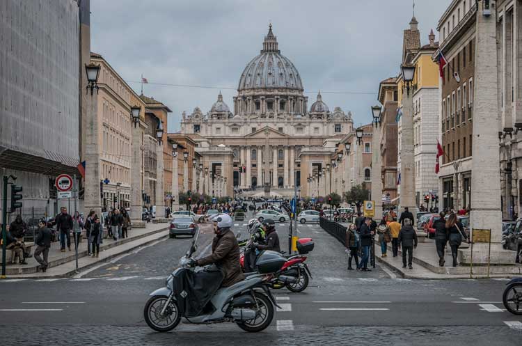 Traffic in Rome