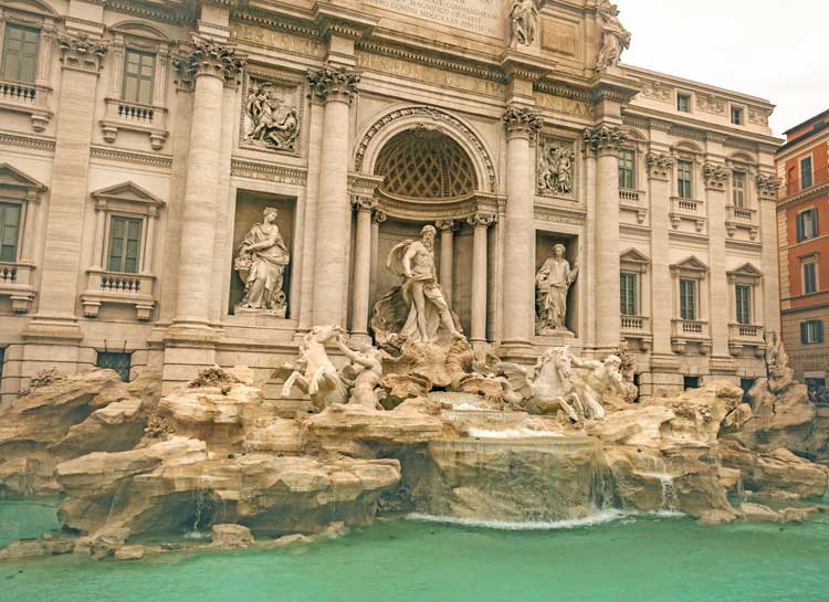 Trevi Fountain in Rome