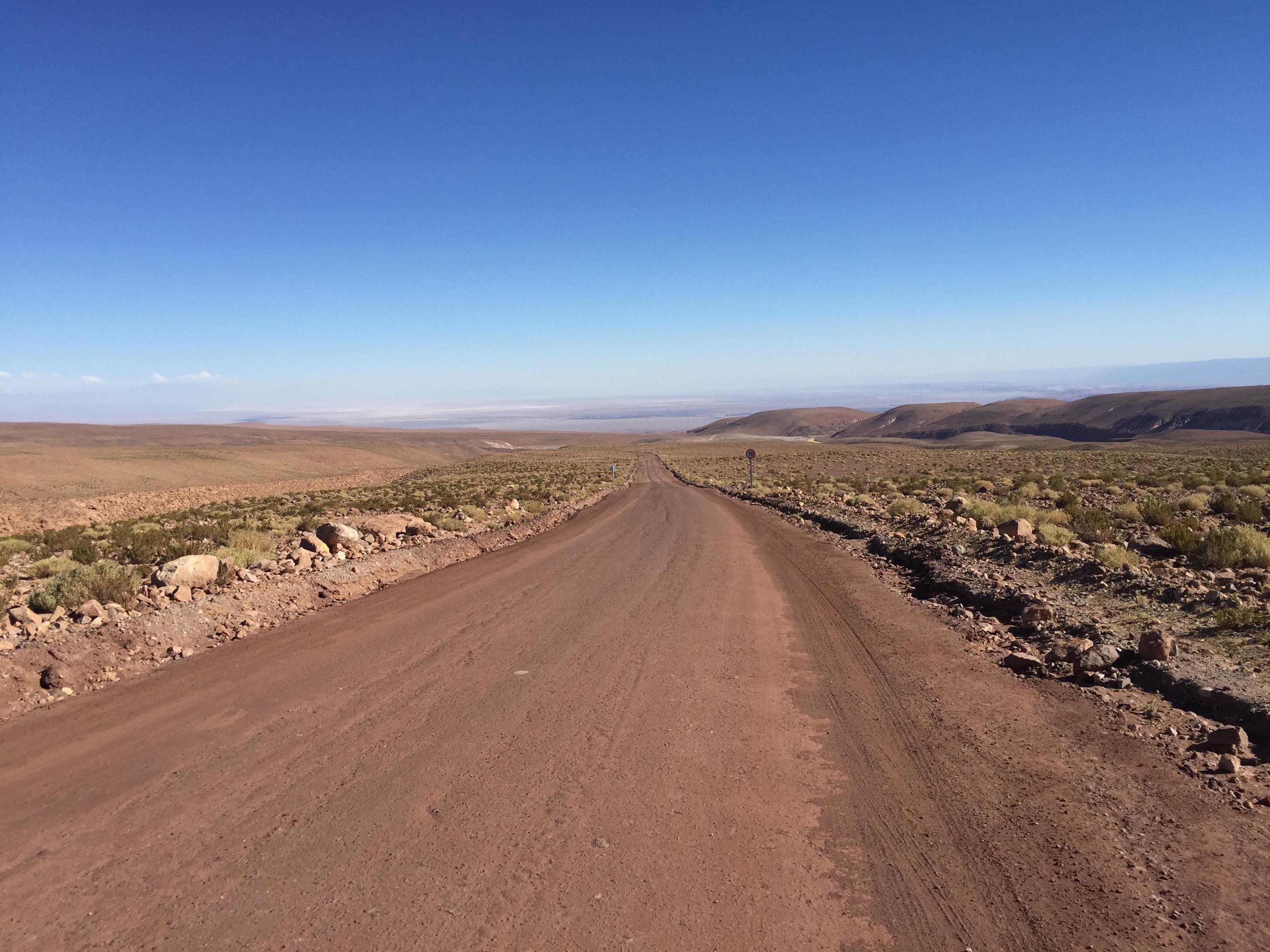 The Atacama Desert in Chile is the driest desert on earth. 