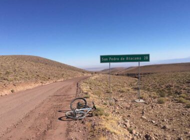 Biking through the Atacama Desert
