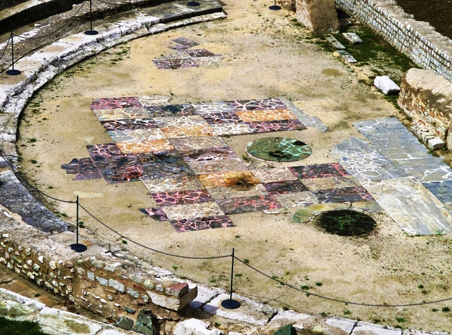 Roman amphitheater in Spoleto. Photo by Victor Block