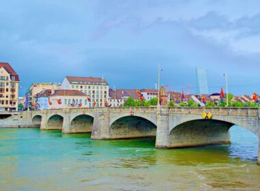 Basel, Switzerland is located on the Rhine River