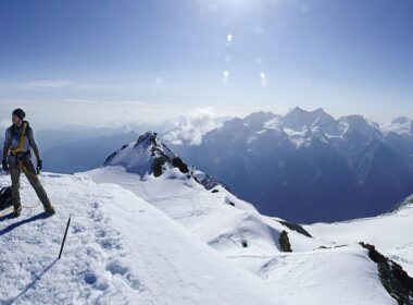Bishorn is one of the best Alps for beginners to climb