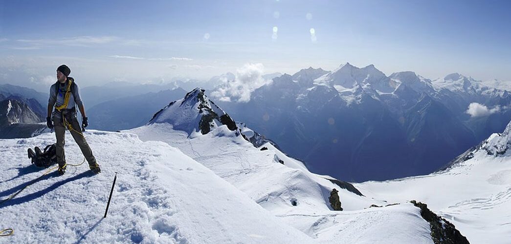 Bishorn is one of the best Alps for beginners to climb