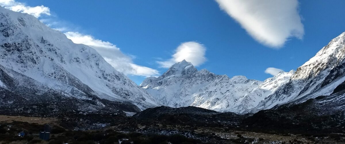 Beautiful Mt. Cook. Photo by Jill Chafin.