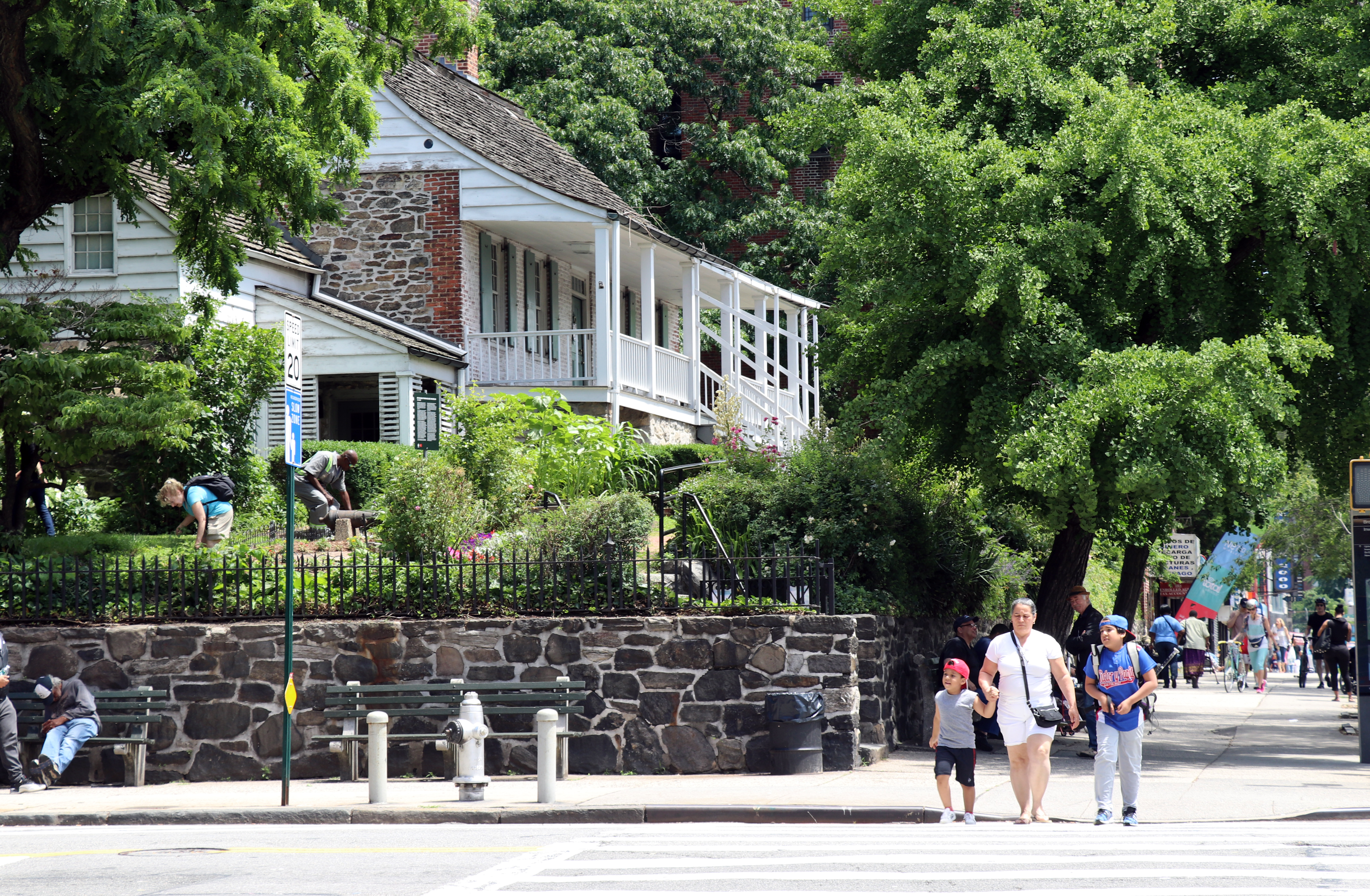 Dyckman Farmhouse Broadway and 207th St Inwood. Photo by Joyce McClure.