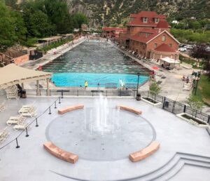 Water Features Boost Fun Factor at Storied Glenwood Hot Springs Resort