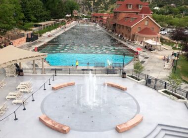 Glenwood Hot Springs Pool. Photo by Claudia Carbone