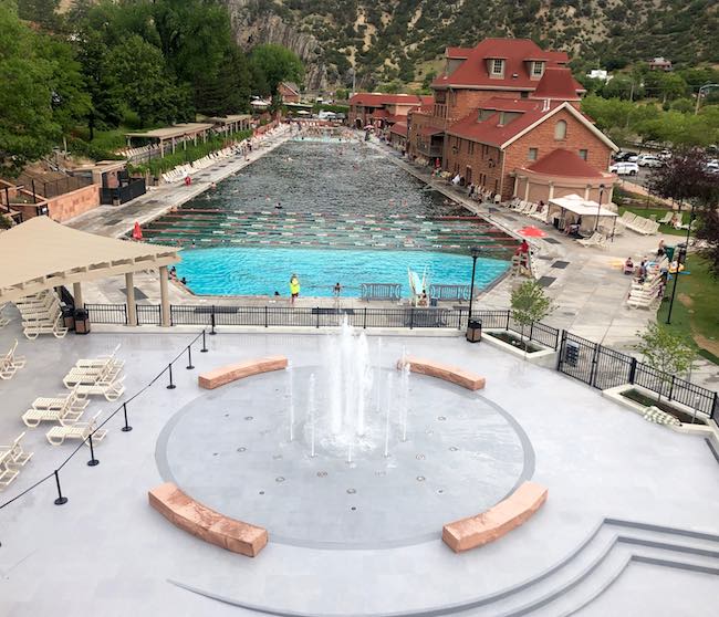 Glenwood Hot Springs Pool. Photo by Claudia Carbone