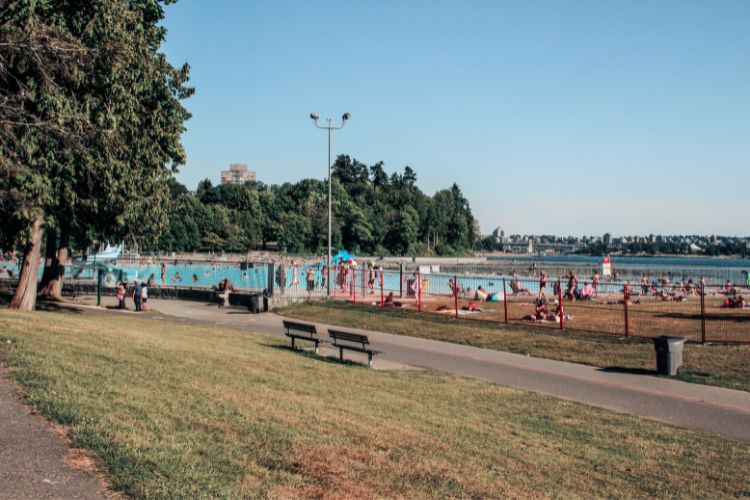 Pool at Second Beach