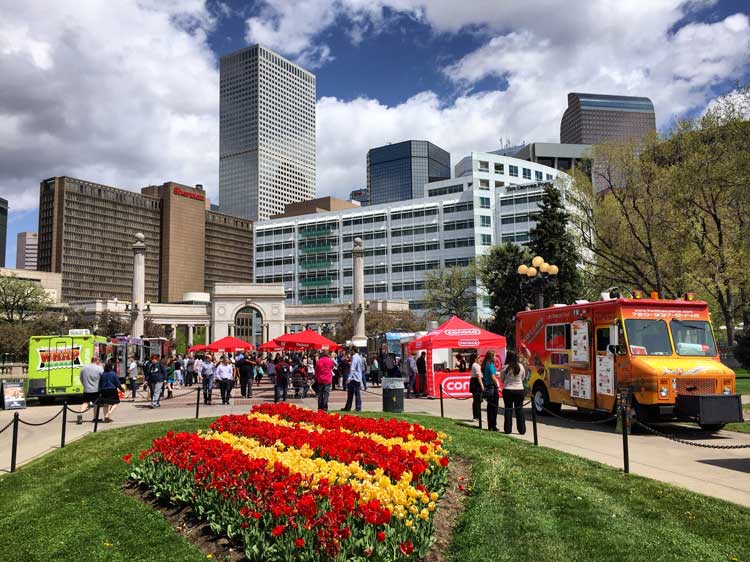 Denver Food Trucks. Photo by Rich Grant.