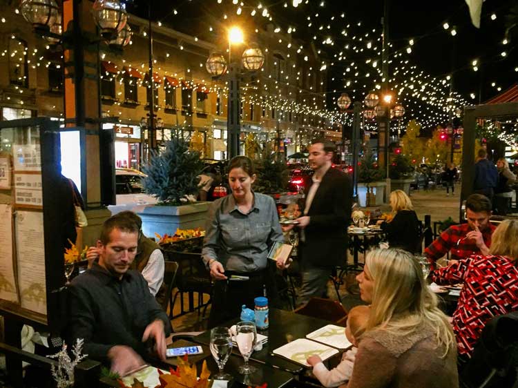 Dining Lodo Denver. Photo by Rich Grant