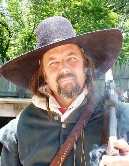 Jamestown Settlement has a recreated forts and interpreters who demostrates musket or cannon firings.