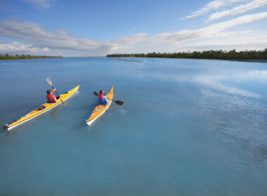 Kayaking near Sanibel Island