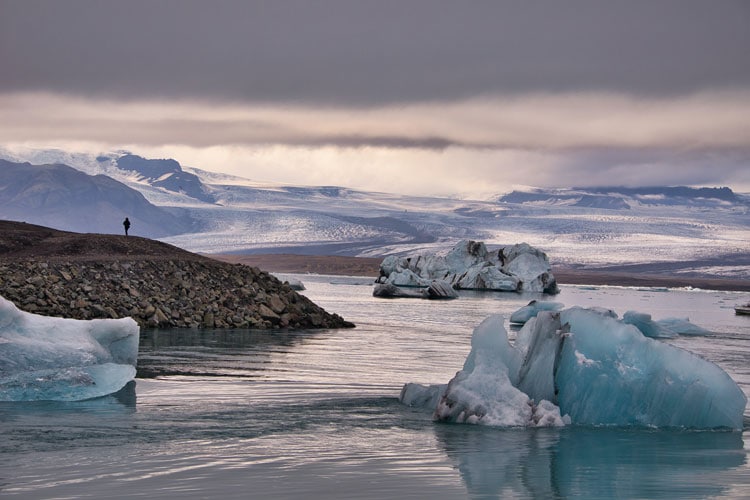 Sunset in Greenland