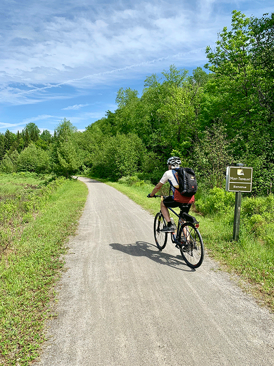 Vélo le petit train du nord sale